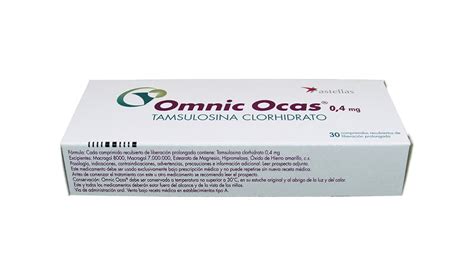 omenic|Omnic Ocas 0,4mg 30 comprimidos: Preço, bula e para que。